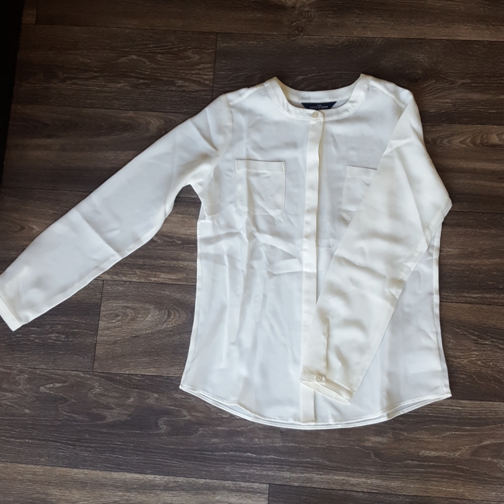 Land's End Off-white Dress Shirt